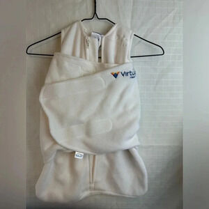 HALO Sleep Baby Sack Swaddle Micro-Fleece Cream Newborn 0-3 Months